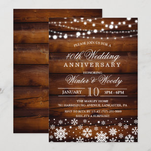 N'IMPORTE QUELLE ANNÉE - Invitation à l'anniversai