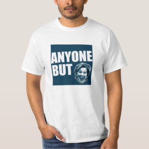 N'importe qui mais T-shirt de Hillary Clinton
