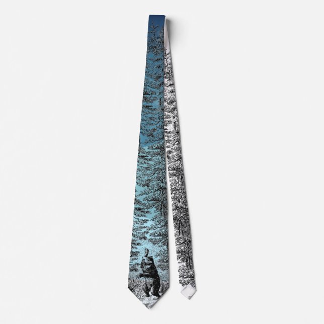 Nimrod - Bear and Bees Neck Tie (Front)