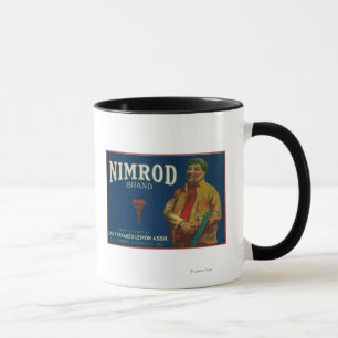 Nimrod Lemon LabelSan Fernando, CA Mug