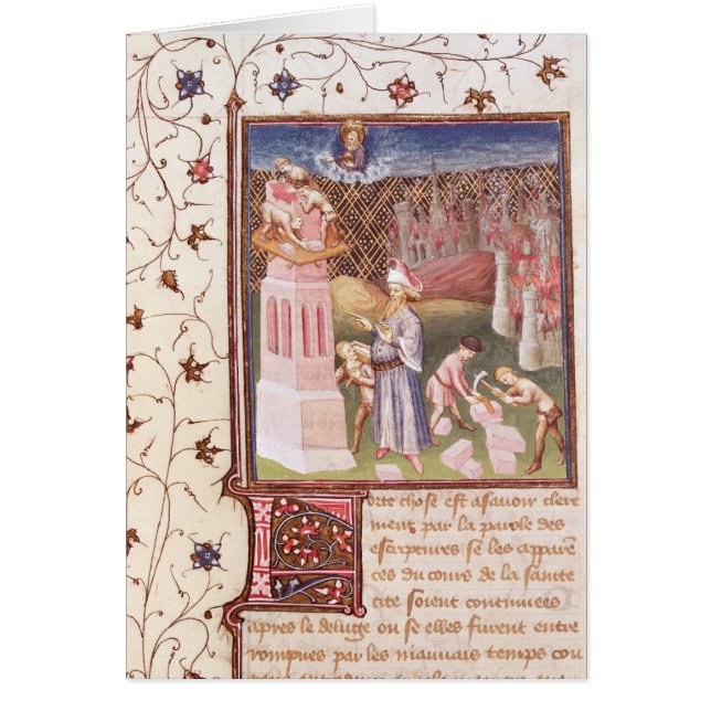 Nimrod Overseeing the Building of Tower of (Front)