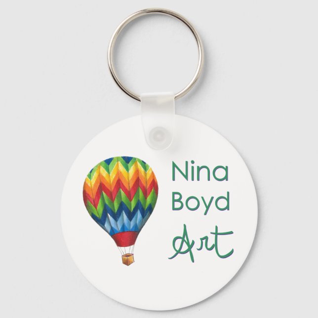 Nina Boyd Art keychain (Front)