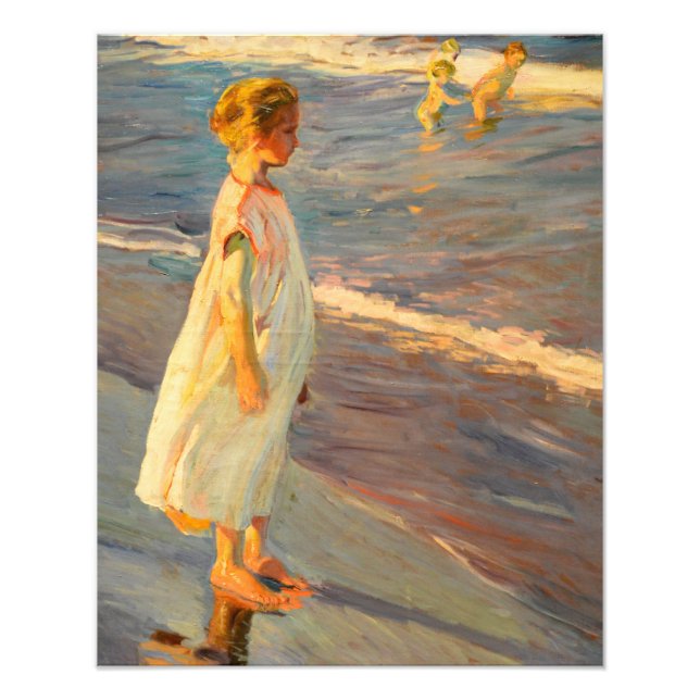 Niña by Joacquin Sorolla Photo Print (Front)