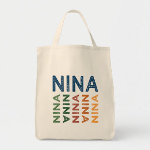 Nina Cute Colourful Tote Bag