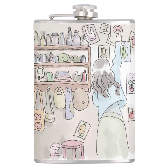 Nina Hip Flask (Front)