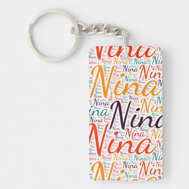 Nina Keychain (Front)