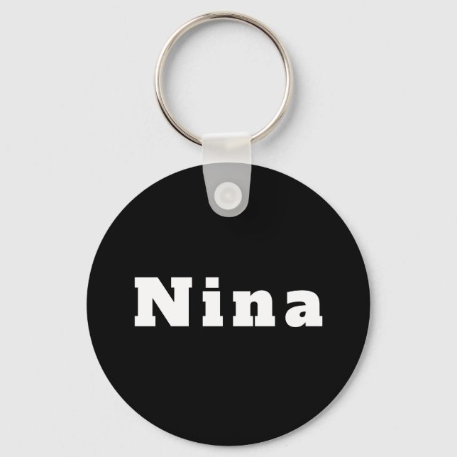 Nina Keychain (Front)