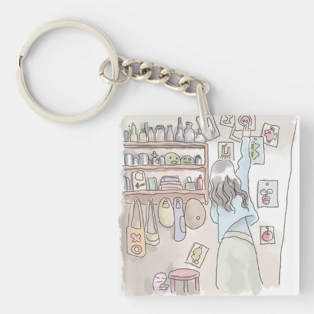 Nina Keychain (Front)
