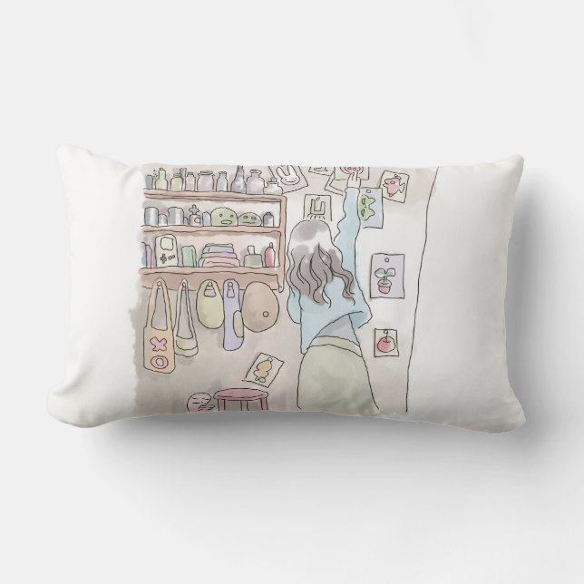 Nina Lumbar Pillow (Front)