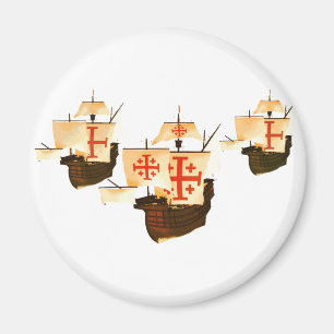 Nina Pinta & Santa Maria Magnet