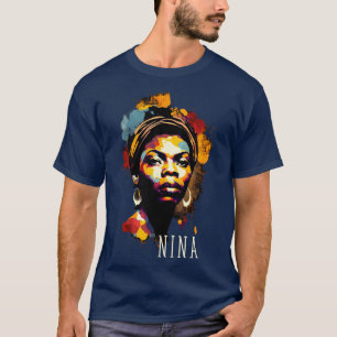 Nina Simone Splash T-Shirt