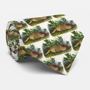 Nine-Banded, Long-nosed Armadillo by Audubon Tie