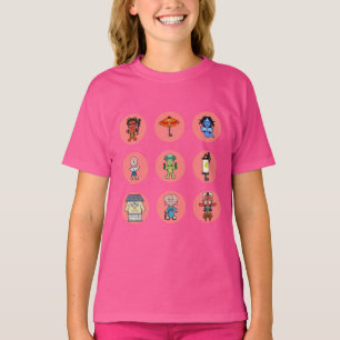 Nine Japanese Yokai Monsters T-Shirt