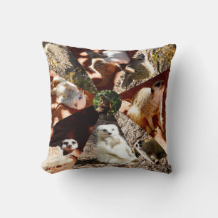 Nine Meerkat Triangles, Cushion