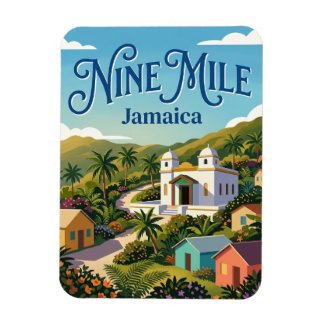 Nine Mile Jamaica Magnet