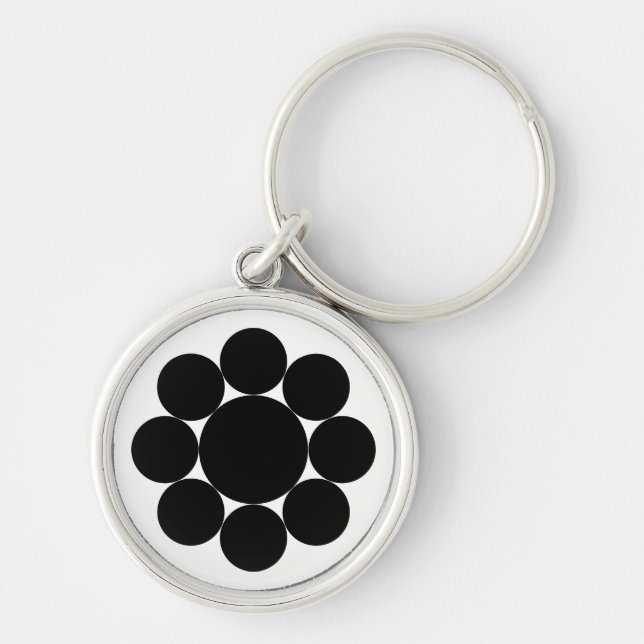 Nine stars keychain (Front)