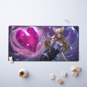 Nine Tail Fox Deskmat   Mat de bureau personnalisa