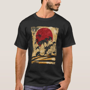 Nine Tailed Fox Japanese Retro 2 T-Shirt