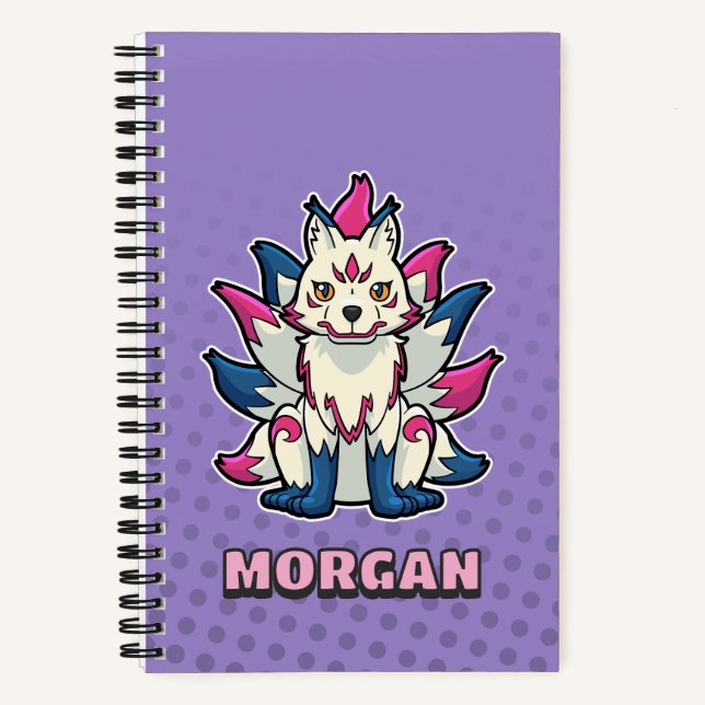 Nine-Tailed Fox- Personalized Notebook (Front)