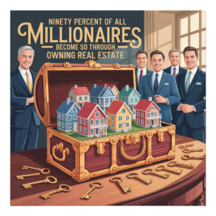 Ninety Percent Of All Millionaires Photo Print