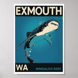 Ningaloo Reef, Exmouth, WA Poster