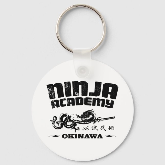 Ninja Academy Okinawa Kill Bill Keychain (Front)