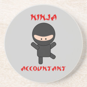 Ninja Accountant Coaster