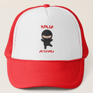Ninja Actuary Trucker Hat