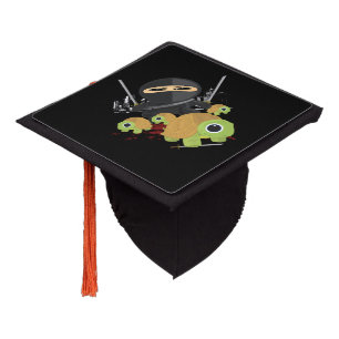Ninja and Turtles Graduation Cap Topper