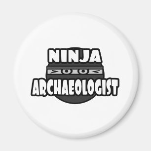 Ninja Archaeologist Magnet