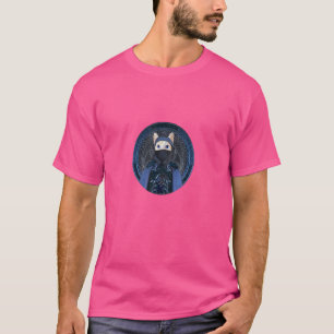 Ninja Assassin Kitten Flame Point Siamese Cat Warr T-Shirt