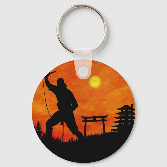 Ninja Attack Keychain (Front)