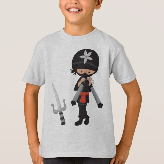 Ninja Basic Hanes Tagless ComfortSoft® T-Shirt (Front)