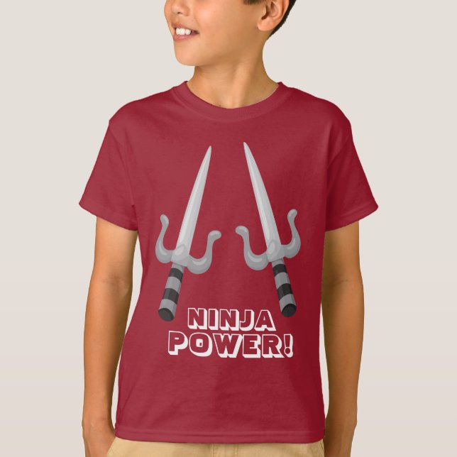 Ninja Basic HanesTagless ComfortSoft® T-Shirt (Front)