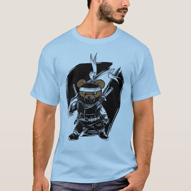 Ninja Bear T-Shirt (Front)