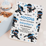 Ninja Birthday Karate Martial Arts Birthday Party Invitation<br><div class="desc">Ninja Birthday Karate Martial Arts Birthday Party Invitation</div>