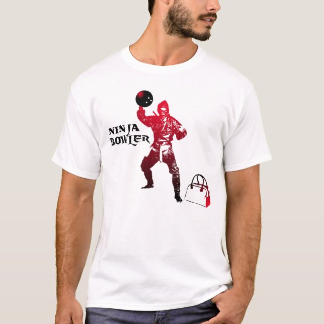Ninja bowler T-Shirt (Front)