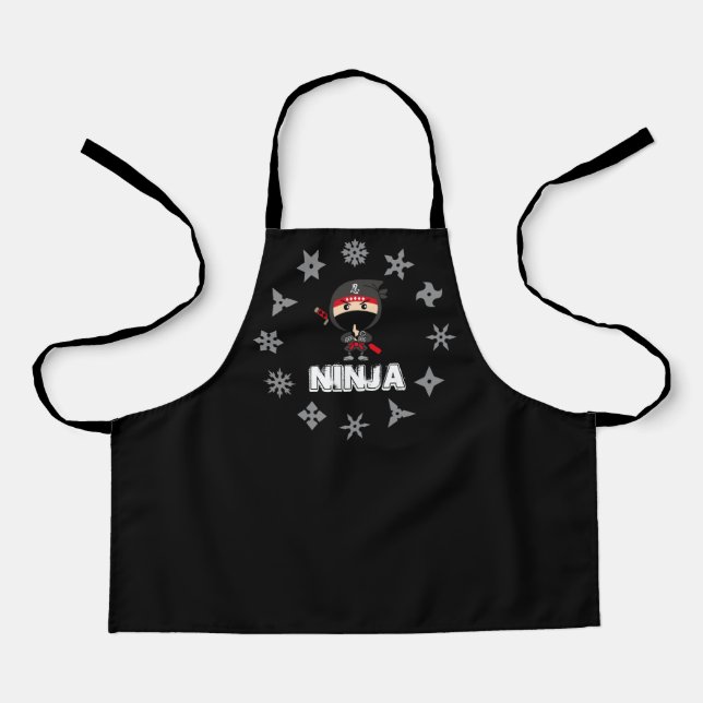 Ninja Boy Apron (Front)