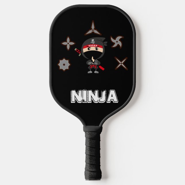 Ninja Boy Pickleball Paddle (Front)