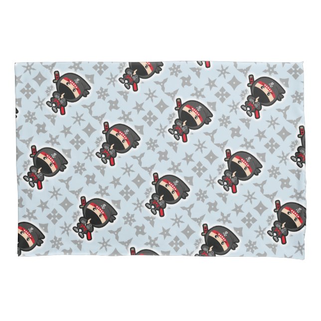 Ninja Boy Pillowcase (Front)