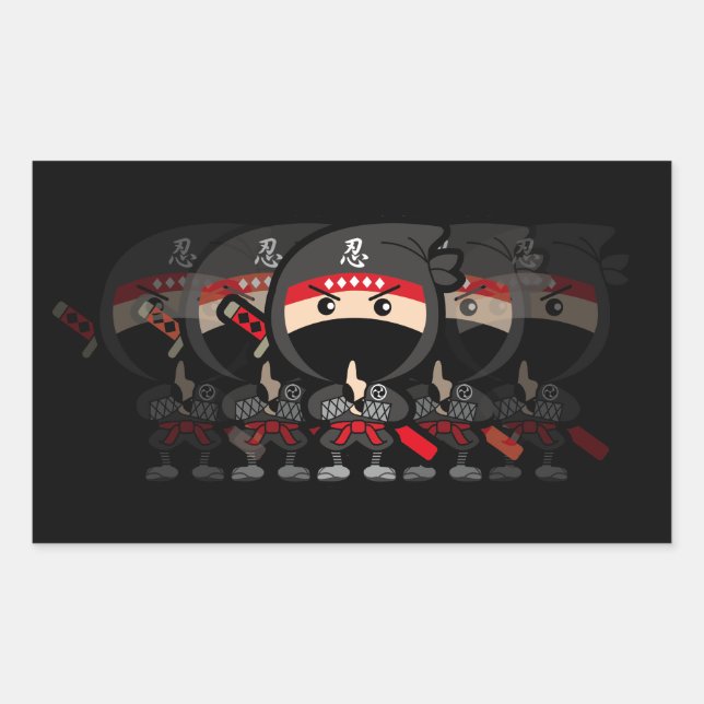 Ninja Boy Sticker (Front)