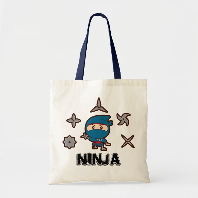 Ninja Boy Tote Bag (Front)