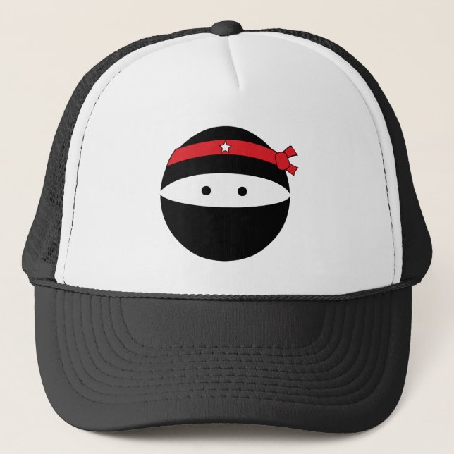 Ninja Boy Trucker Hat (Front)