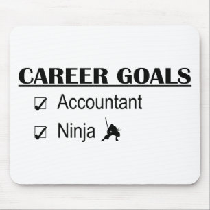 Ninja Career Goals - Accountant Mouse Pad