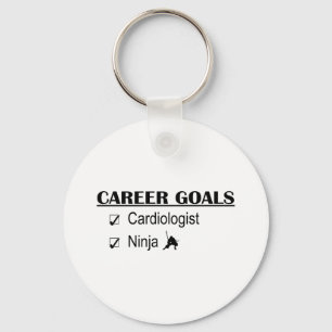 Ninja Career Goals - Cardiologist Keychain