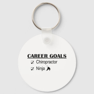 Ninja Career Goals - Chiropractor Keychain