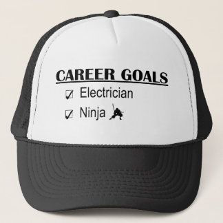Ninja Career Goals - Electrician Trucker Hat