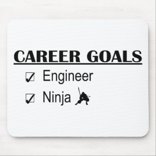 Ninja Career Goals - Engineer Mouse Pad