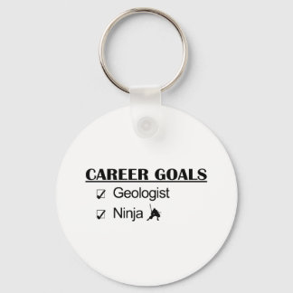Ninja Career Goals - Geologist Keychain