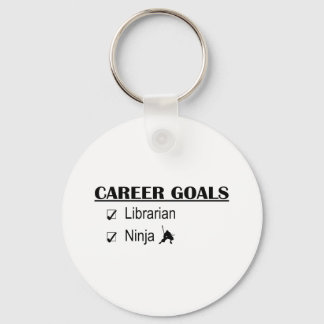 Ninja Career Goals - Librarian Keychain